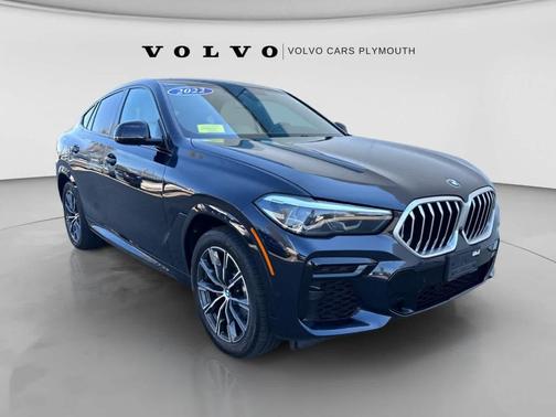 Carbon Black Metallic 2022 BMW X6 xDrive40i