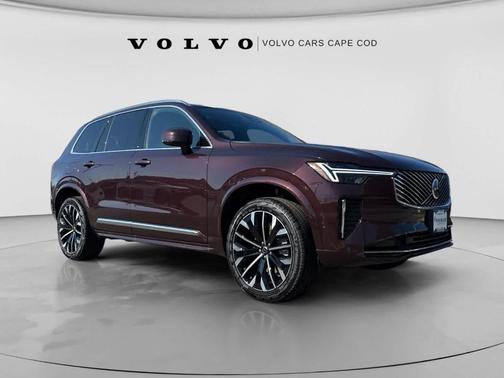 Mulberry Red 2026 Volvo XC90 B6 Plus 6-Seater