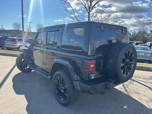 Black Clearcoat 2023 Jeep Wrangler 4xe Sahara