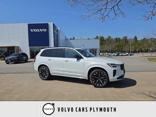 Crystal White 2026 Volvo XC90 B6 Ultra Dark Theme 7-Seater