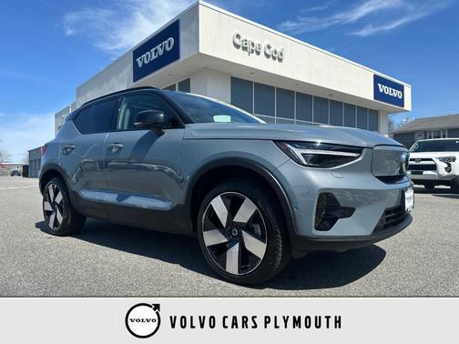 Thunder Gray Metallic 2023 Volvo XC40 Recharge Pure Electric Twin Ultimate