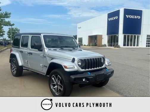 Silver Zynith Clearcoat 2024 Jeep Wrangler 4xe Sport