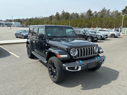 Black Clearcoat 2024 Jeep Wrangler 4xe Sahara