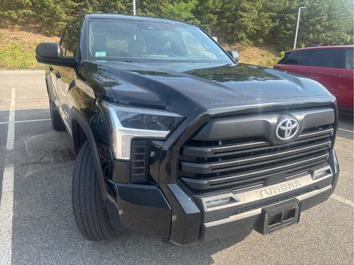 Midnight Black Metallic 2025 Toyota Tundra SR5