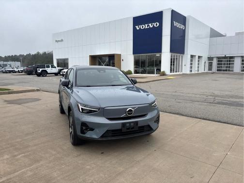 Thunder Gray Metallic 2023 Volvo C40 Recharge Pure Electric Twin Ultimate