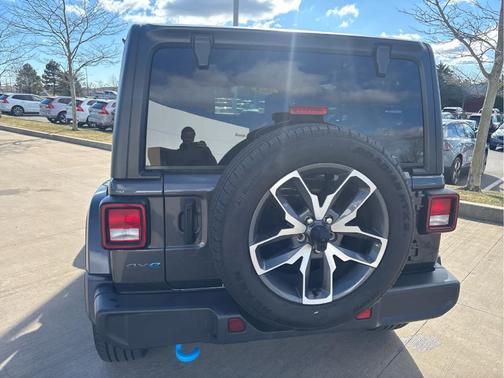 Granite Crystal Clearcoat Metallic 2024 Jeep Wrangler 4xe Sport