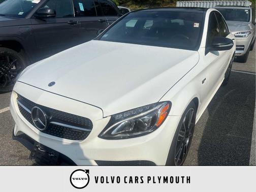 Polar White 2018 Mercedes-Benz AMG C 43 Base 4MATIC