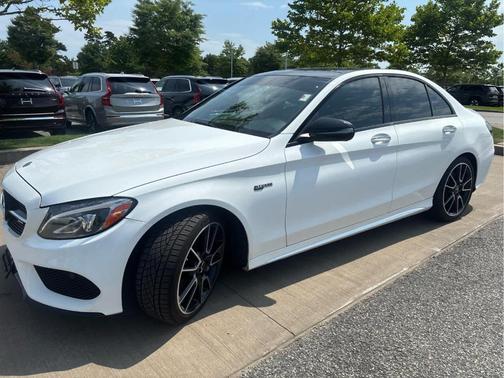 Polar White 2018 Mercedes-Benz AMG C 43 Base 4MATIC