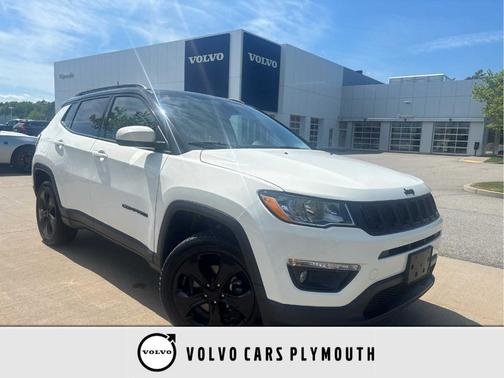 White Clearcoat 2019 Jeep Compass Altitude