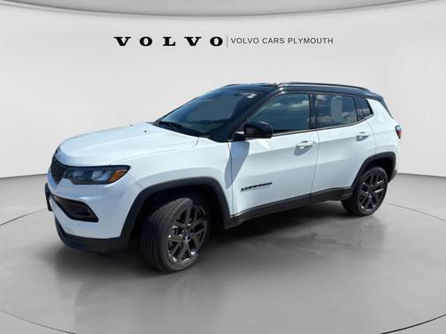 Bright White Clearcoat 2026 Jeep Compass Limited Altitude