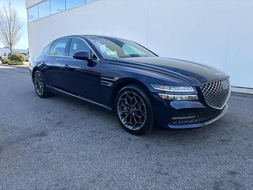 Adriatic Blue 2021 Genesis G80 3.5T