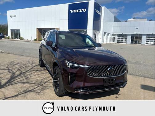 Mulberry Red 2026 Volvo XC90 Plug-In Hybrid T8 Plus 6-Seater