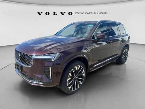 Mulberry Red 2026 Volvo XC90 Plug-In Hybrid T8 Plus 6-Seater