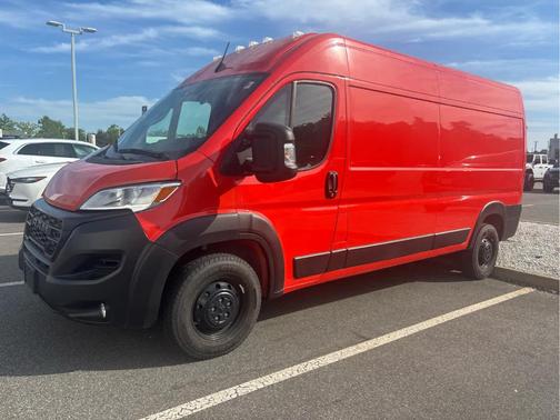 Spitfire Orange Clearcoat 2023 RAM ProMaster 2500 High Roof