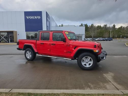 Firecracker Red Clearcoat 2021 Jeep Gladiator Sport