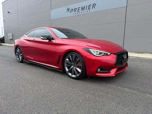 Dynamic Sunstone Red 2022 INFINITI Q60 3.0t Red Sport 400