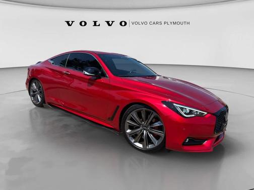 Dynamic Sunstone Red 2022 INFINITI Q60 3.0t Red Sport 400