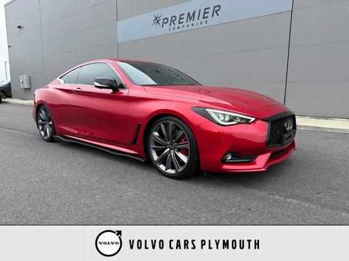 Dynamic Sunstone Red 2022 INFINITI Q60 3.0t Red Sport 400