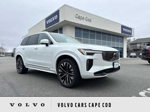 Crystal White Pearl 2026 Volvo XC90 B6 Ultra 7-Seater