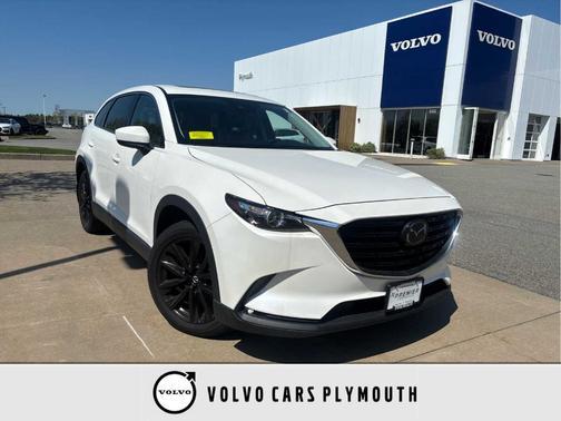 Snowflake White Pearl 2023 Mazda CX-9 Touring Plus