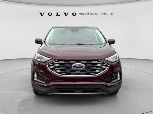 Burgundy Velvet Metallic Tinted Clearcoat 2021 Ford Edge SEL
