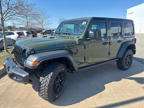 Sarge Green Clearcoat 2023 Jeep Wrangler 4xe Base