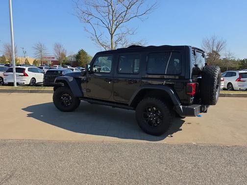 Black Clearcoat 2024 Jeep Wrangler 4xe Sport
