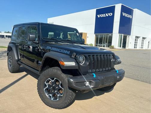 Black Clearcoat 2023 Jeep Wrangler 4xe Rubicon