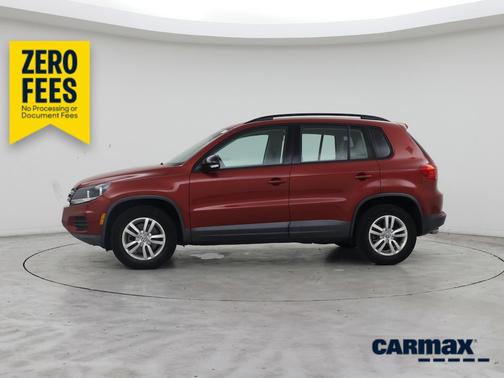 Red 2016 Volkswagen Tiguan S