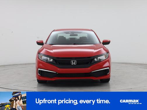 Red 2020 Honda Civic LX