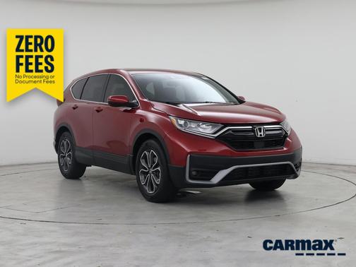 Red 2021 Honda CR-V EX