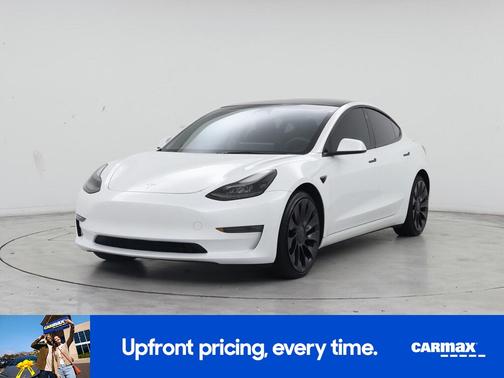 White 2023 Tesla Model 3 Performance