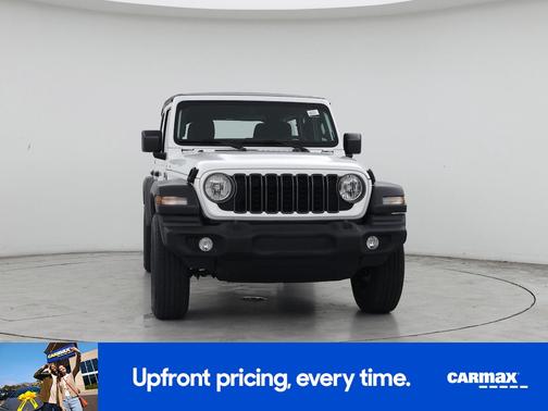 White 2025 Jeep Wrangler Sport