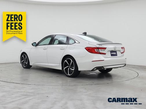 White 2022 Honda Accord Sport