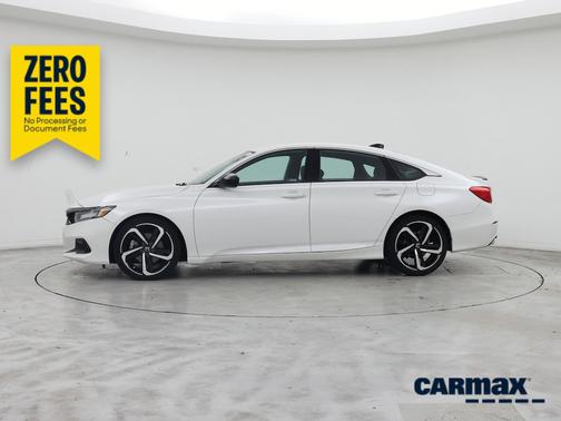 White 2022 Honda Accord Sport