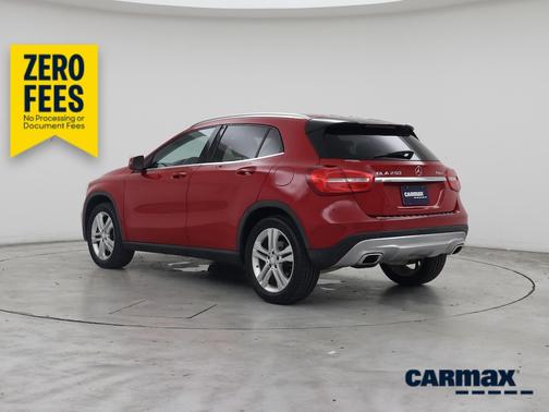 Red 2015 Mercedes-Benz GLA-Class