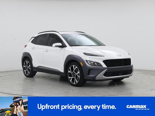 White 2023 Hyundai KONA Limited