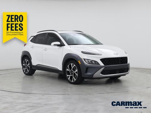 White 2023 Hyundai KONA Limited