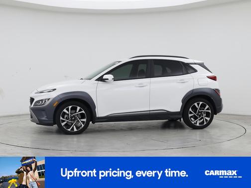 White 2023 Hyundai KONA Limited