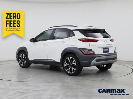 White 2023 Hyundai KONA Limited