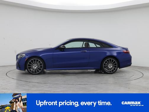 Blue 2022 Mercedes-Benz E-Class