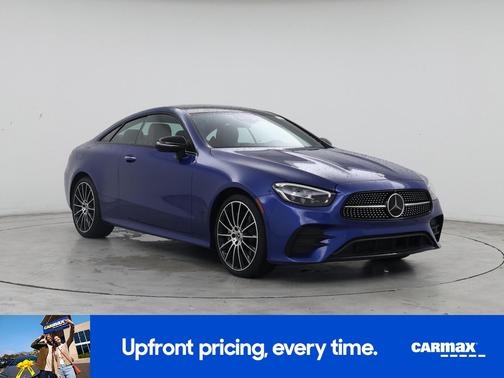 Blue 2022 Mercedes-Benz E-Class