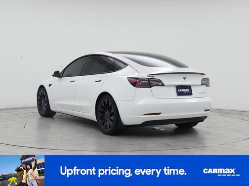 White 2022 Tesla Model 3 Performance