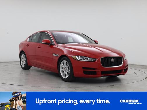 Red 2018 Jaguar XE Premium