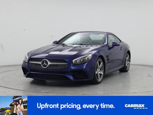 Blue 2017 Mercedes-Benz SL 550