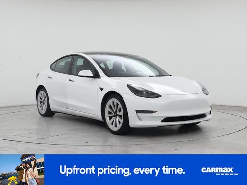 White 2021 Tesla Model 3 Standard Range Plus