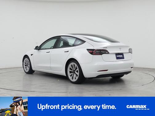 White 2021 Tesla Model 3 Standard Range Plus