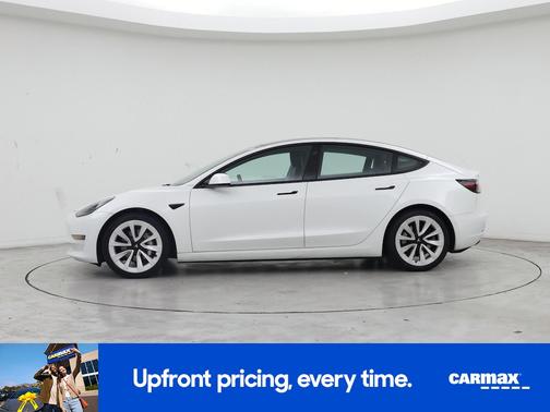 White 2021 Tesla Model 3 Standard Range Plus