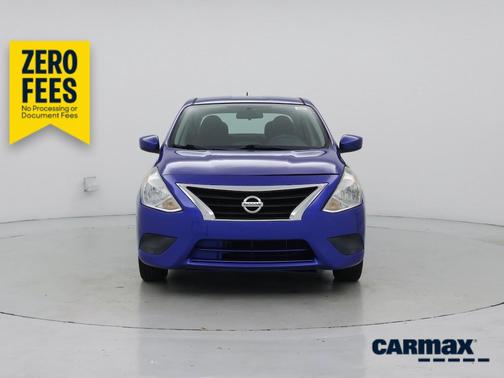 Blue 2017 Nissan Versa SV