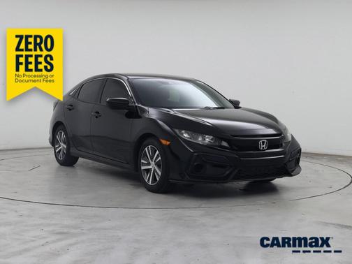 Black 2020 Honda Civic LX